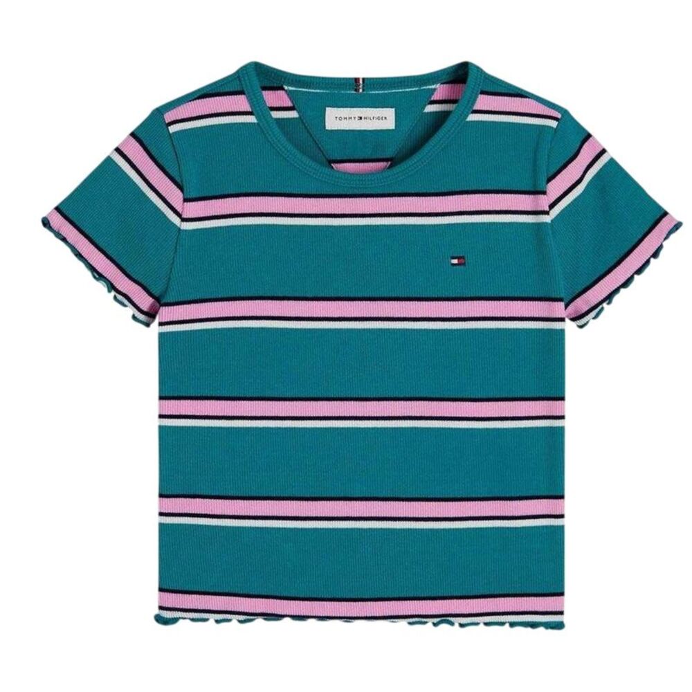 Tommy Hilfiger Girls Crop Top / Teal